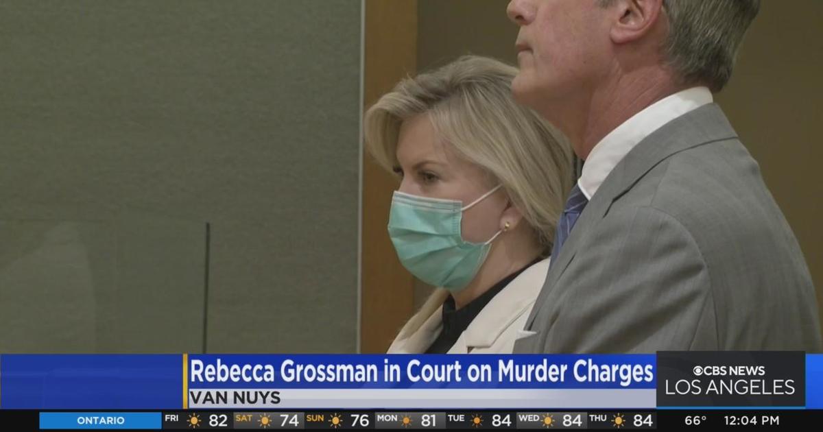 Rebecca Grossman appears in court on murder charges - CBS Los Angeles