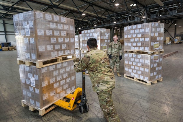 U.S. Military Assists In Baby Formula Imports To U.S.