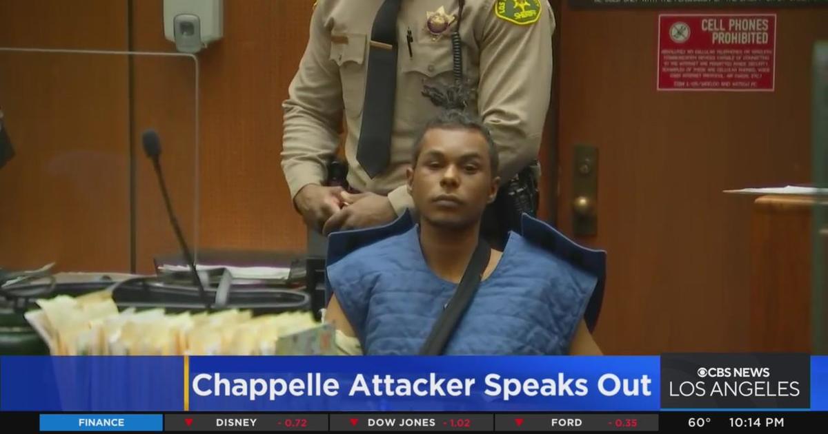 Isaiah Lee, Dave Chappelle's on-stage attacker explains reason for attack,  claiming he was triggered by comedian's jabs at homeless, transgender  communities - CBS Los Angeles