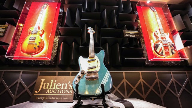 Kurt Cobain items up for auction 