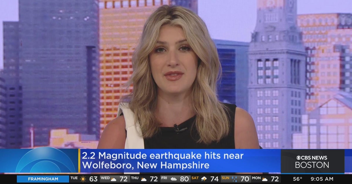 2.2 magnitude earthquake hits near Wolfeboro, New Hampshire CBS Boston