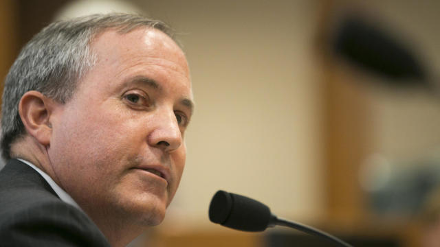 Texas Attorney General Ken Paxton testifies in front of the Senate Committee on Health and Human Services in Austin, Texas, July 29, 2015. 
