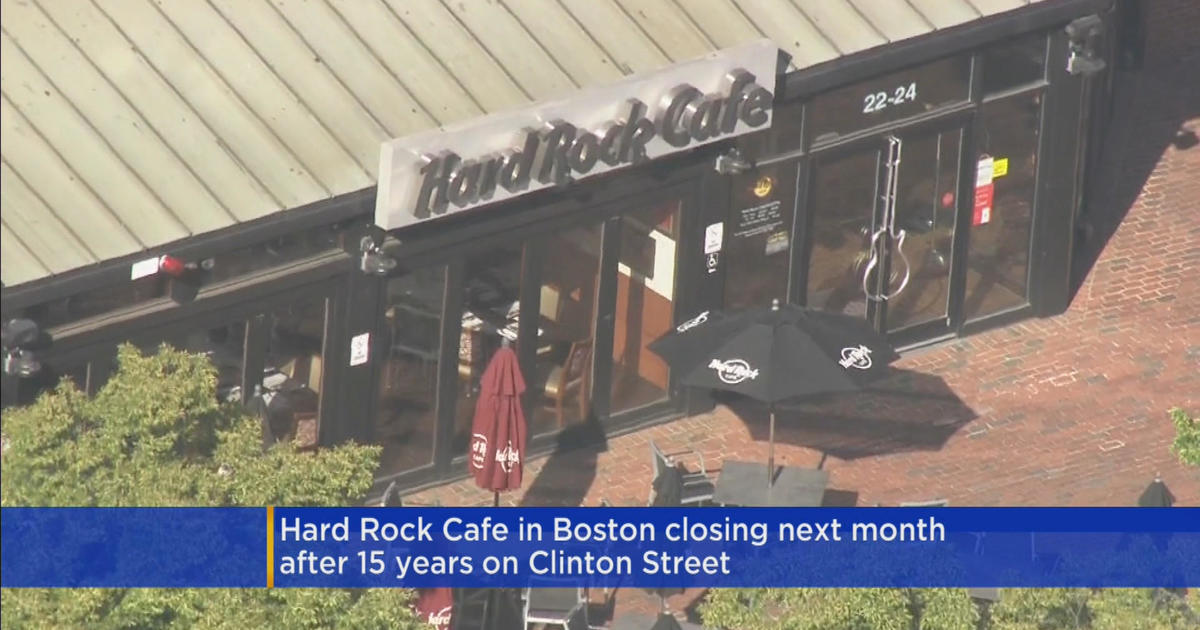 Boston's Hard Rock Cafe set to close