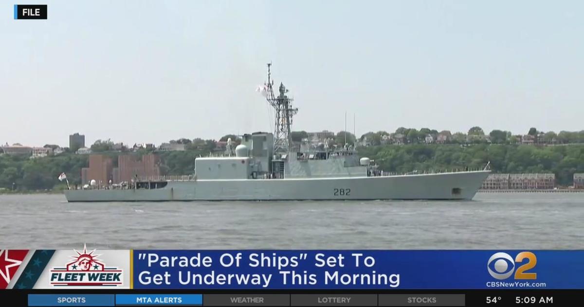 Standing by for Parade of Ships CBS New York