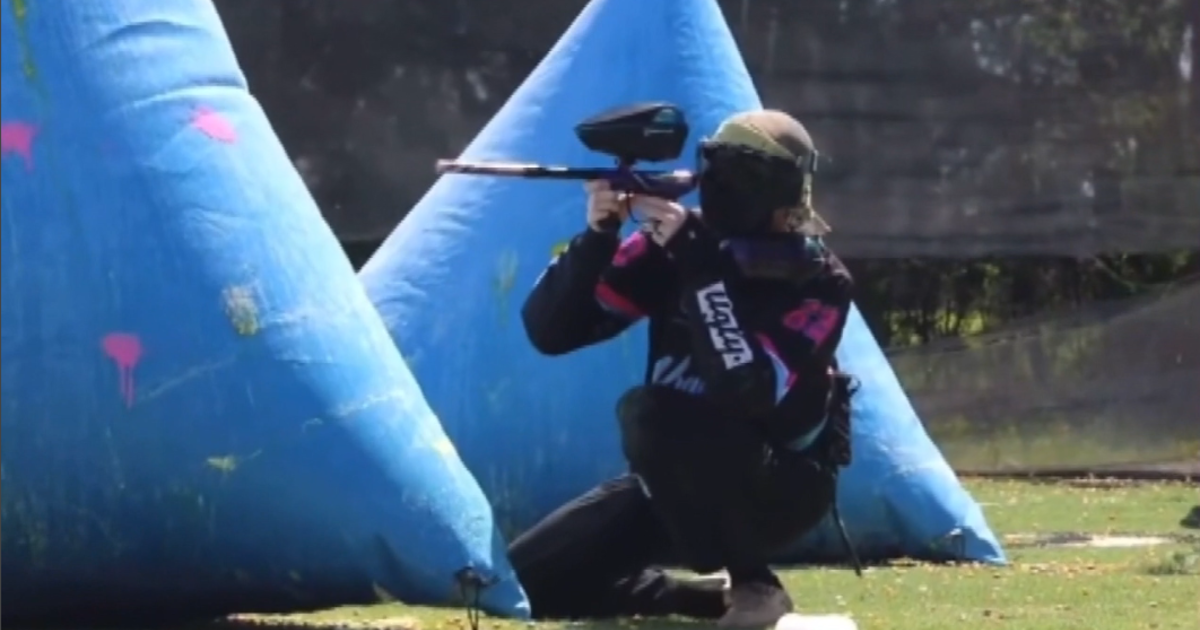 Book in for a paintball session at Sniper's Den in Moorabbin