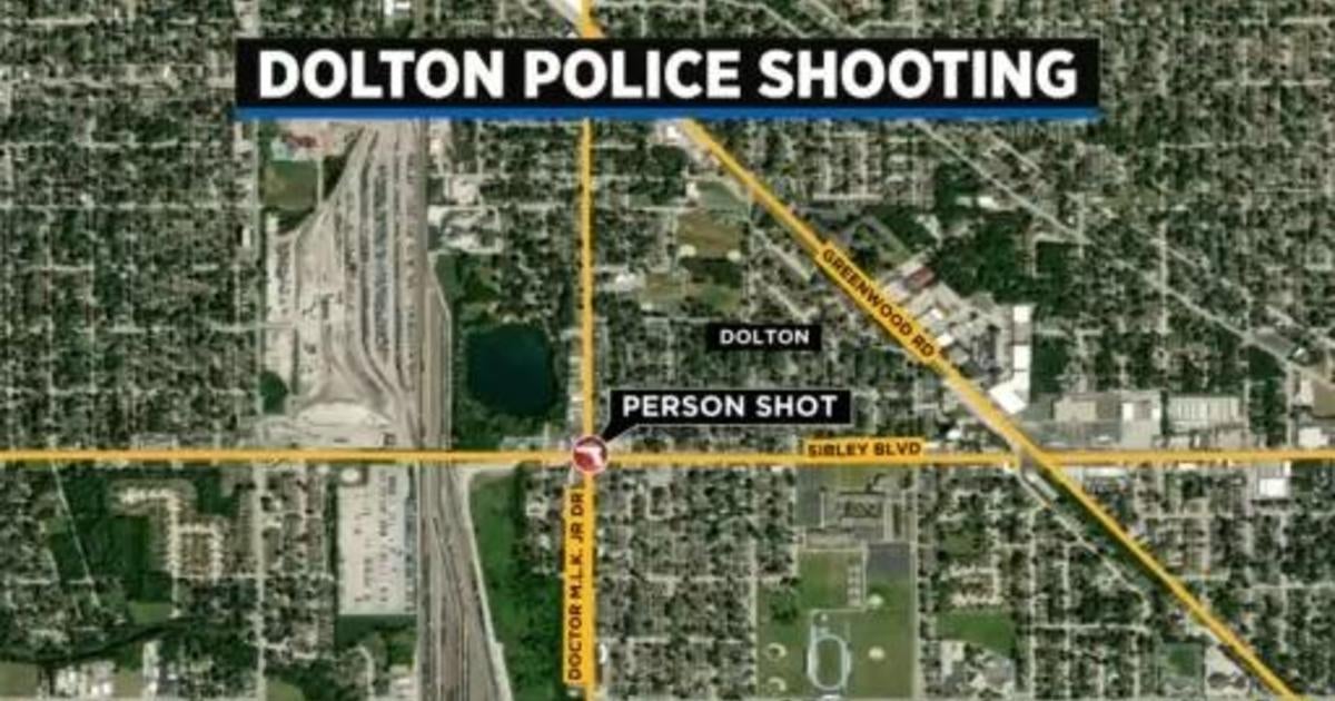 One person hospitalized after Dolton police shooting - CBS Chicago