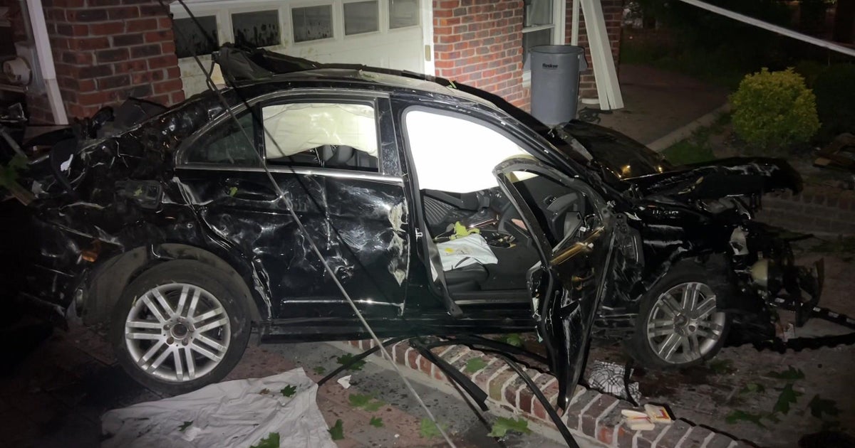 1 person killed, 1 injured when car slams into home overnight in the ...