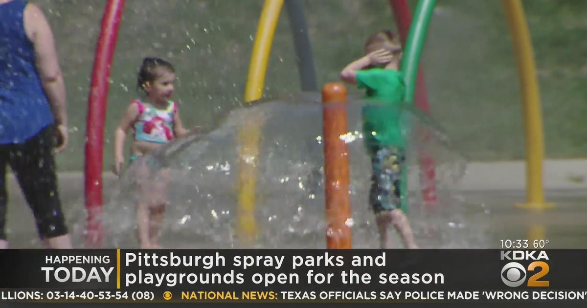 Pittsburgh spray parks open for the summer CBS Pittsburgh