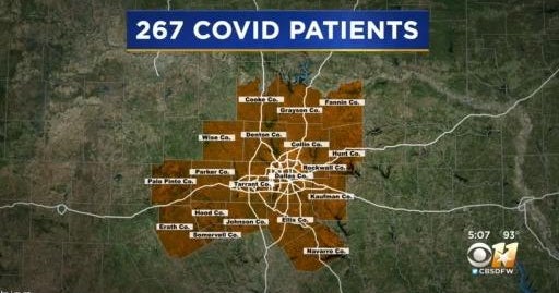 COVID19 cases creeping up in Dallas County CBS DFW