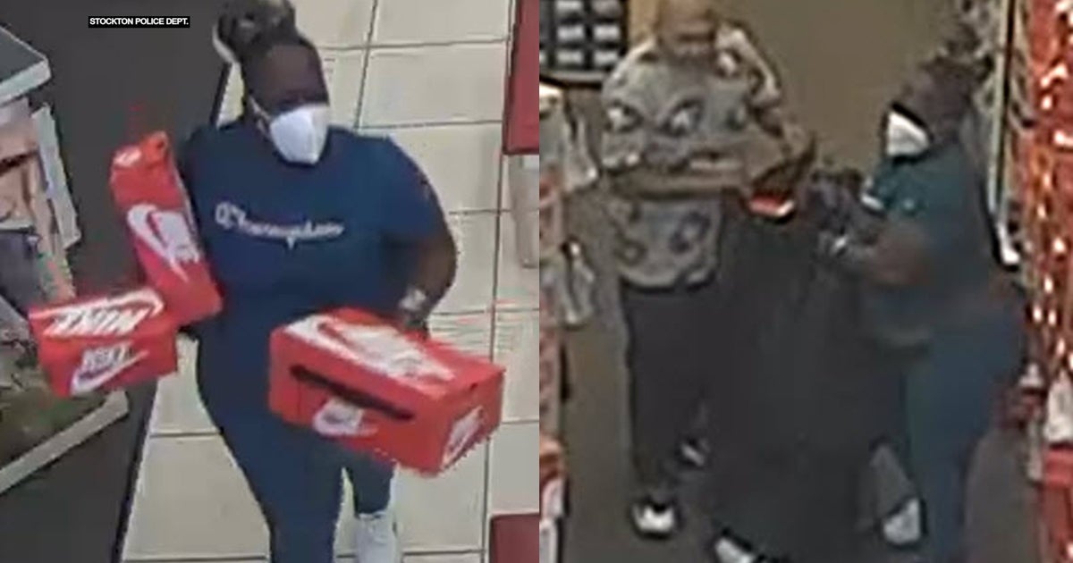 Search On For Suspects Who Stole $2,000 Worth Of Shoes From Stockton ...