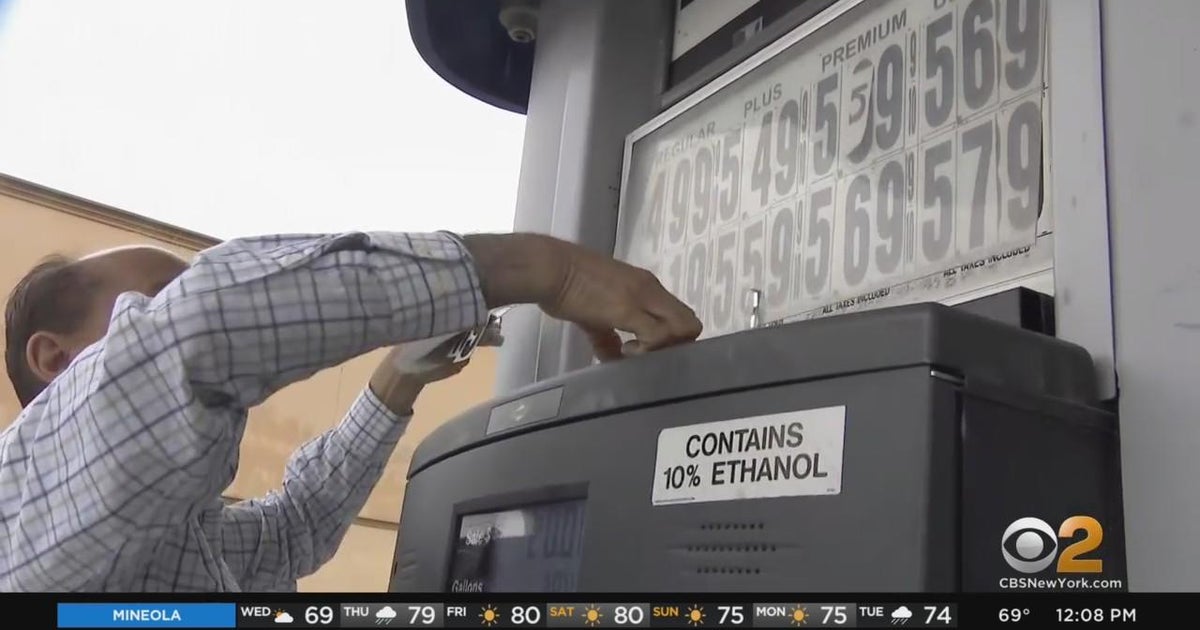 NY drivers getting a break at the pump CBS New York