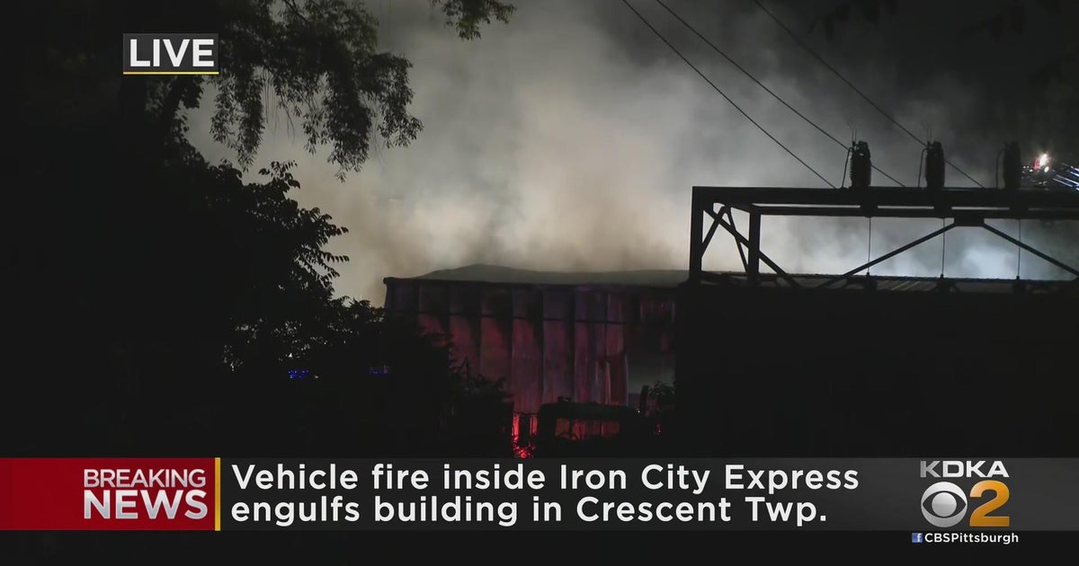 Crews respond to fire in Crescent Township - CBS Pittsburgh