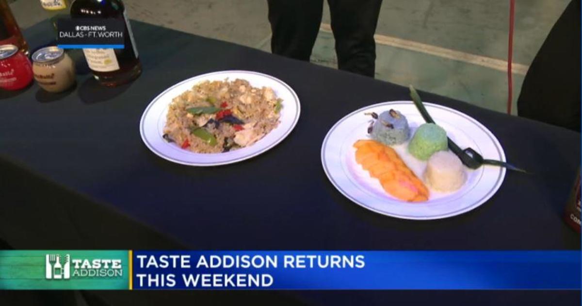 Taste Addison continues though midnight tonight CBS Texas