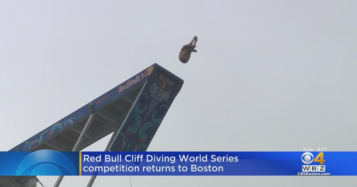Red Bull Cliff Diving World Series competition returns to Boston CBS