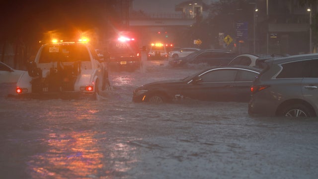Tropical Rain Storm Brings Flooding To Miami Area 
