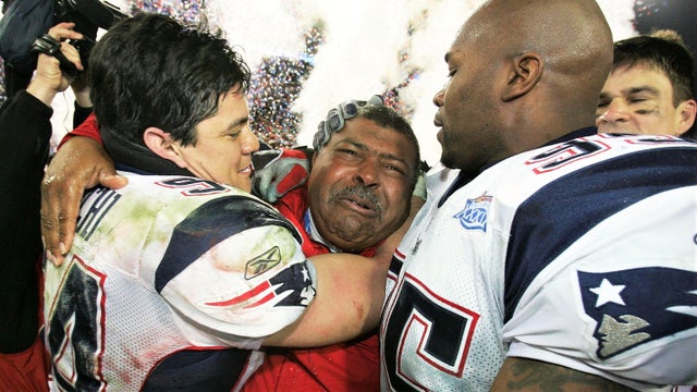 Tedy Bruschi, Romeo Crennel, Roman Phifer 