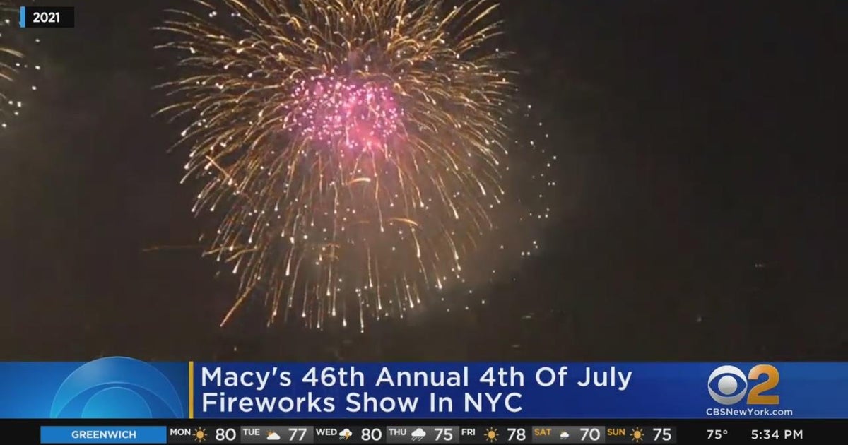 Macy's announces 4th of July fireworks in New York City - CBS New York