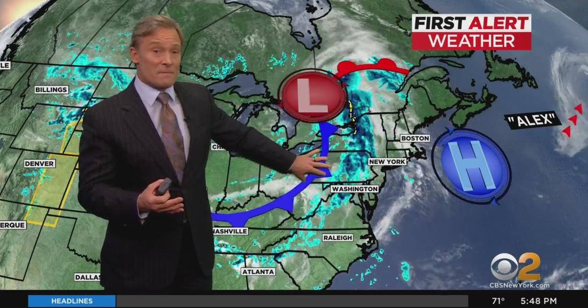 First Alert Weather: CBS2's 6/7 Tuesday Evening Update - CBS New York