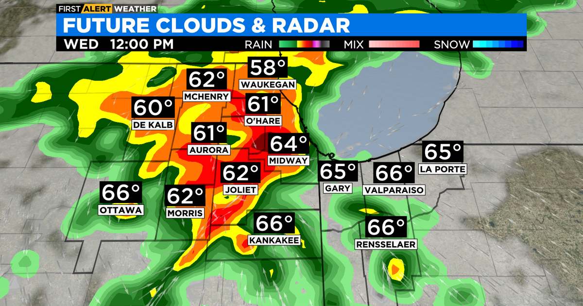 Chicago First Alert Weather: Clear skies but rain returns soon - CBS ...