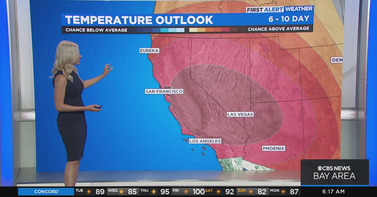 First Alert Weather forecast for Tuesday morning - CBS San Francisco