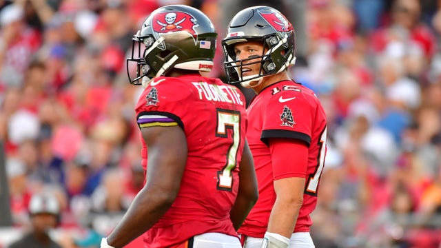 Leonard Fournette, Tom Brady 