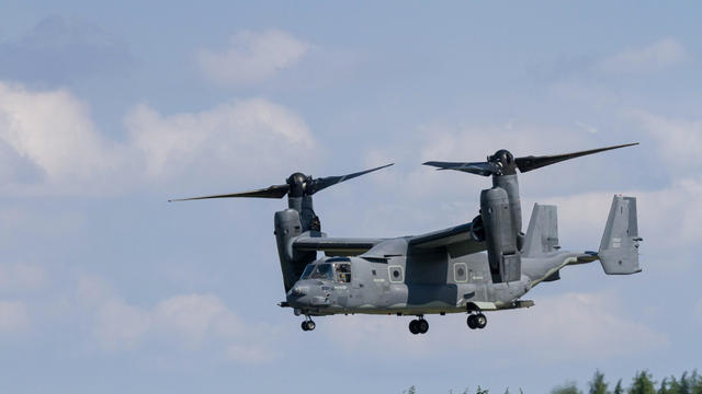 A Bell Boeing V-22 Osprey of the United States Air Force 