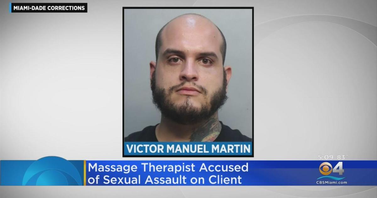 Massage Therapist Accused Of Sexual Assault On Client Cbs Miami