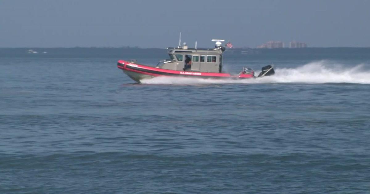 Coast Guard rescue off Lower Keys, 8 people pulled from water