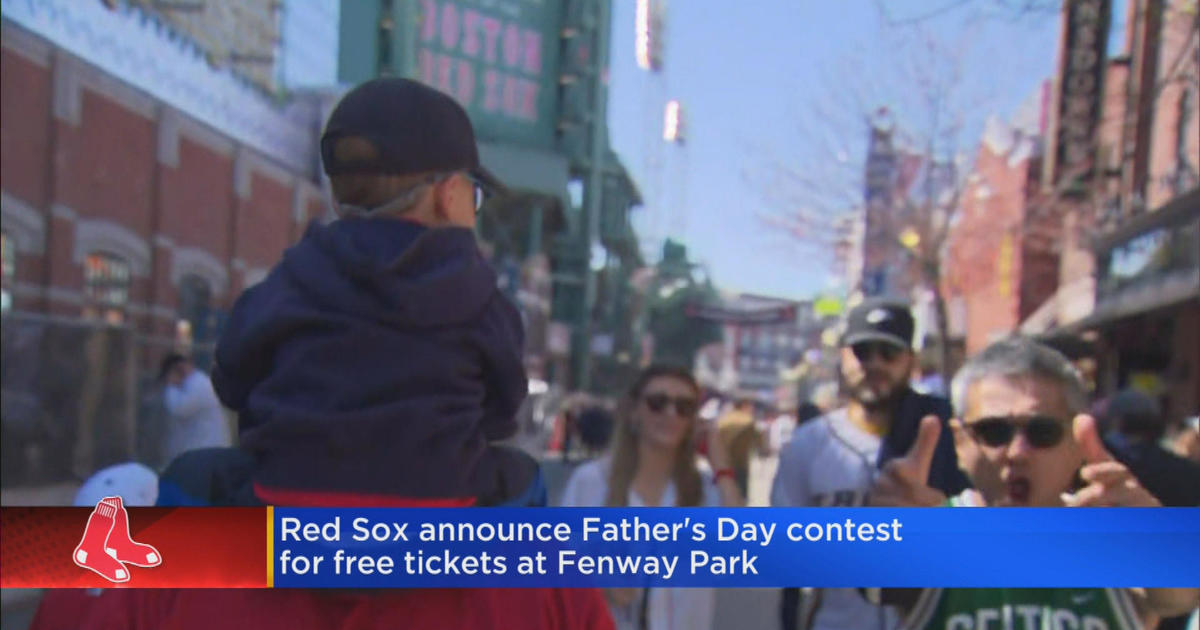 Red Sox announce Father's Day contest for free Fenway tickets - CBS Boston