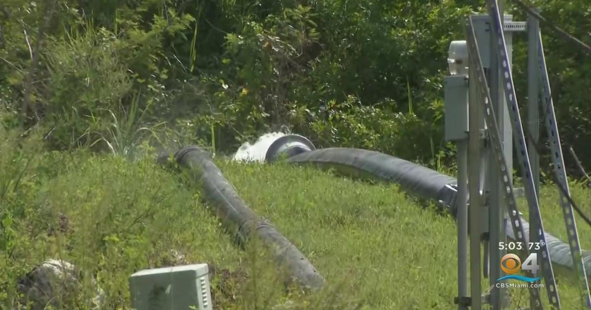 Pumps operating nonstop to clear out Cutler Bay floods