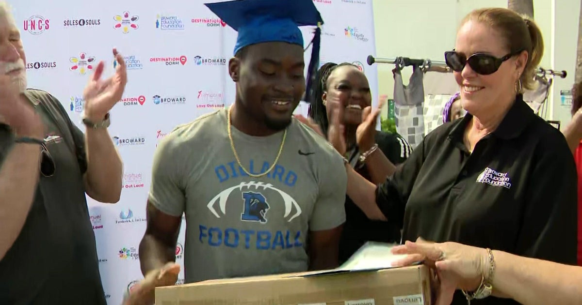 Broward Education Foundation surprises high school seniors, families with housing essentials, full-ride scholarships