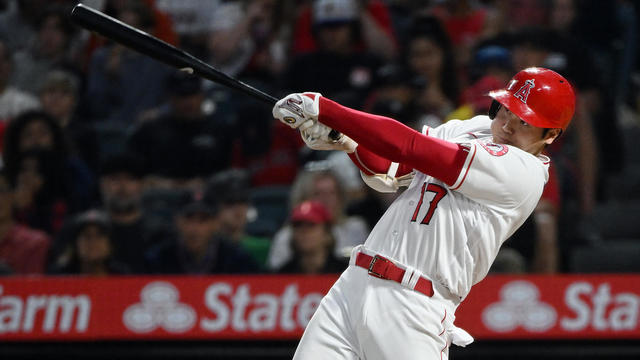 Ohtani carries Angels past Boston, ending LA's 14-game skid