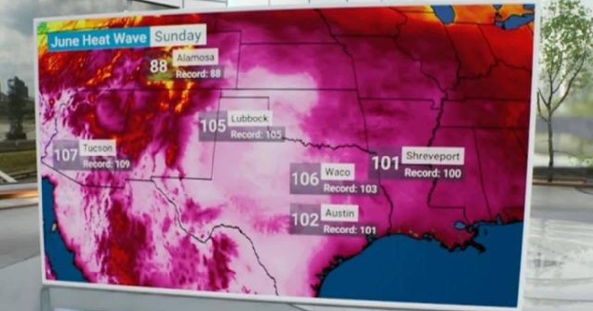 Dangerous Heat Wave Grips Southwest U.S. - CBS News