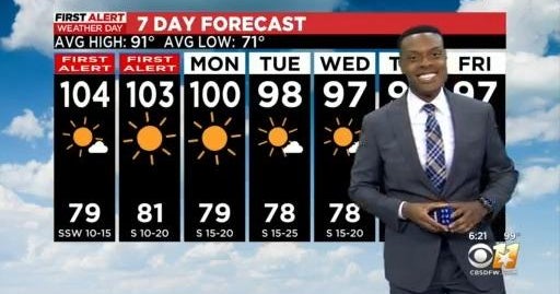Heat advisory issued for North Texas this weekend - CBS Texas