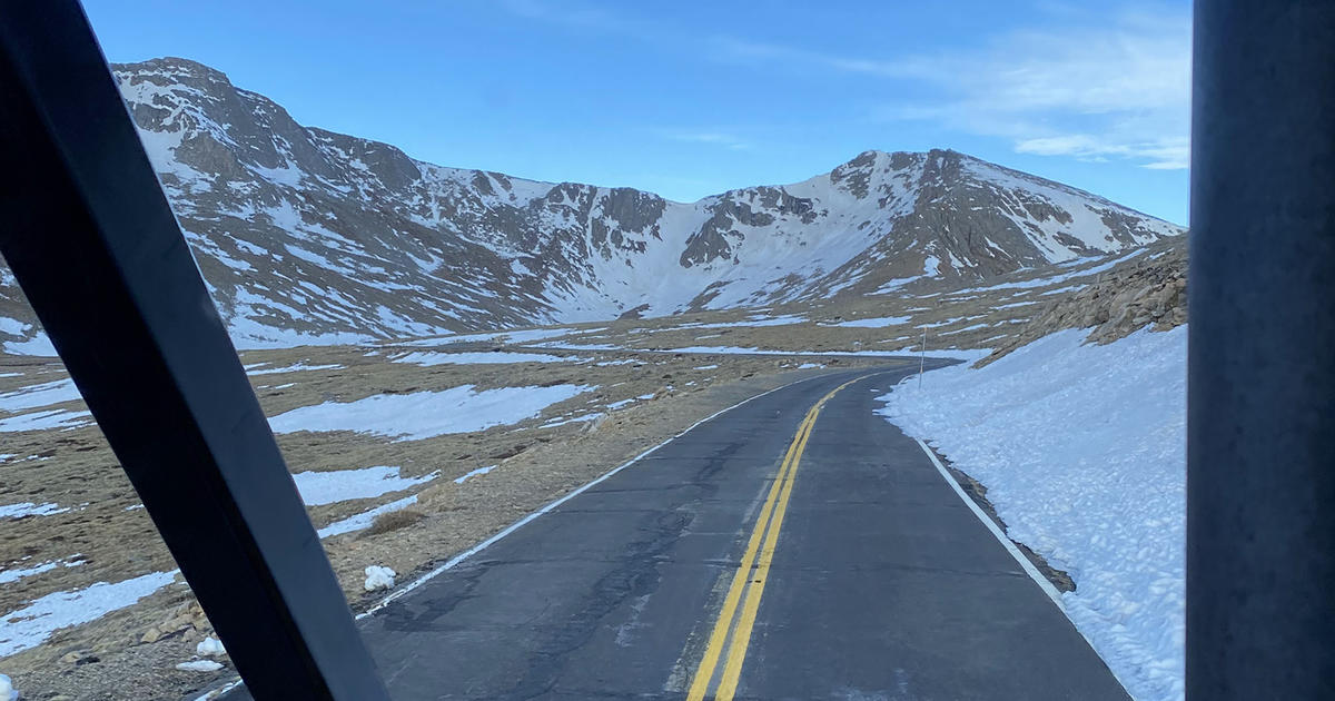 Snow Cleared, Road To Mount Evans Summit Now Open For The Season CBS
