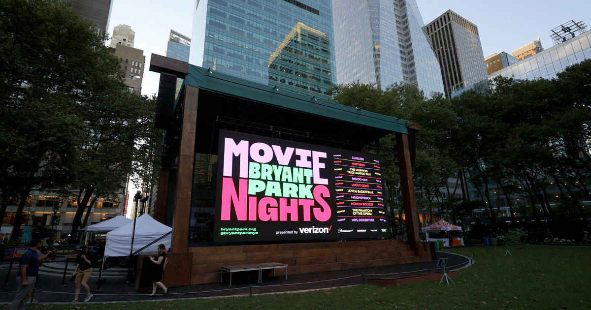 Bryant Park movie nights return Monday with "Indiana Jones" screening