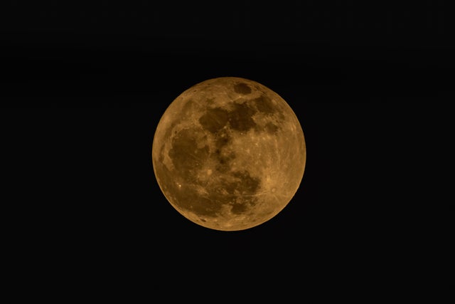 Strawberry Super Full Moon In Indonesia