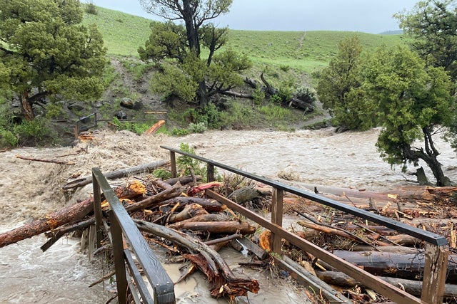 Yellowstone National Park Flooding 
