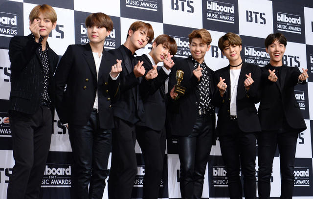 V, Jungkook, Jimin, RM and Suga of BTS is seen upon departure at News  Photo - Getty Images