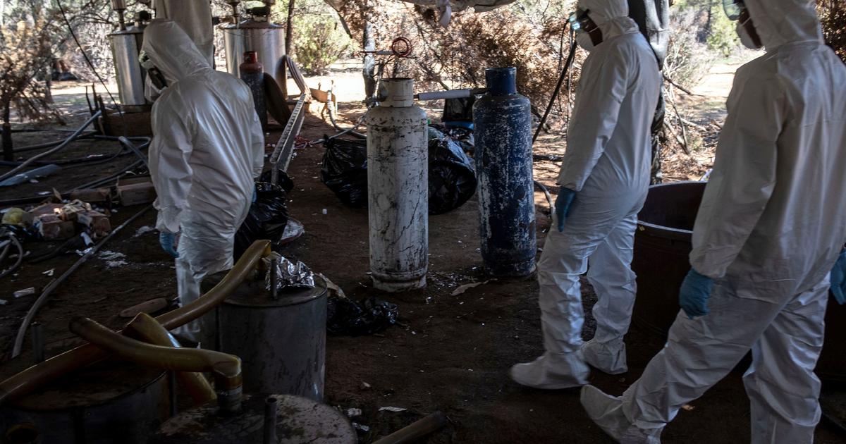 Mexican soldiers uncover 50 meth labs in first two weeks of June