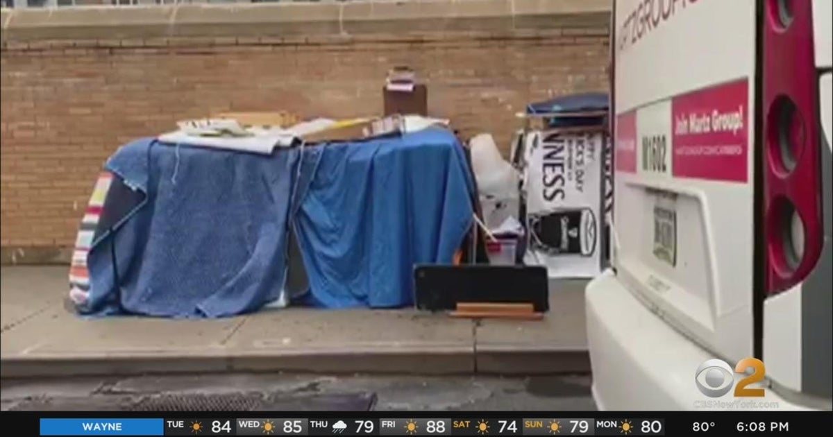NYC recruits homeless to help with new housing plan - CBS New York
