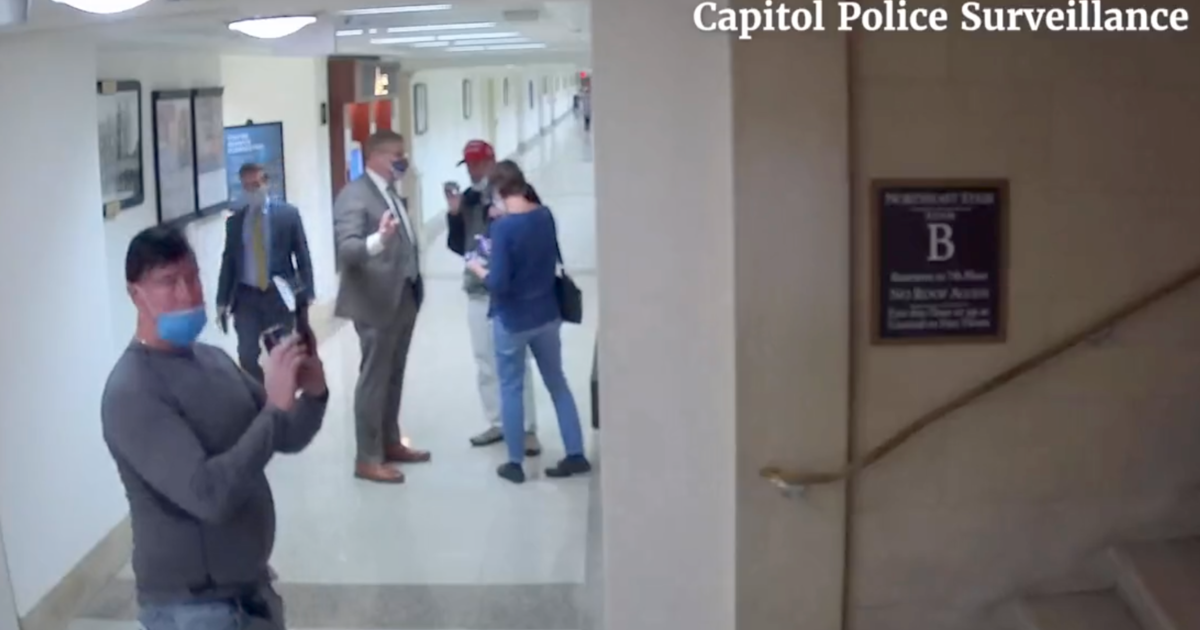 Jan. 6 committee releases video footage of GOP Rep. Loudermilk leading tour of Capitol complex day before attack – CBS News