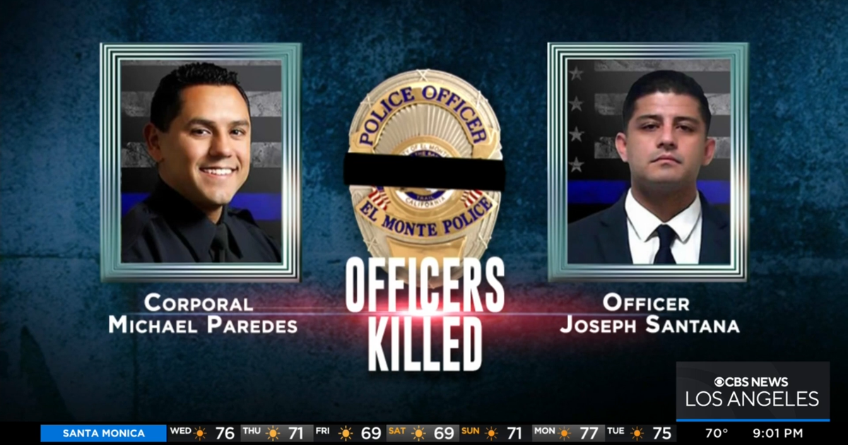 2 El Monte police officers killed in the line of duty remembered as ...
