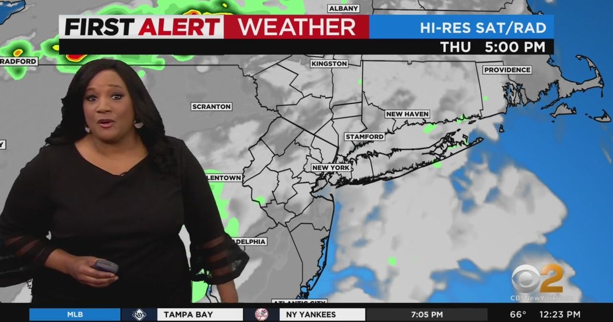 First Alert Weather: CBS2's 6/16 Thursday afternoon update - CBS New York