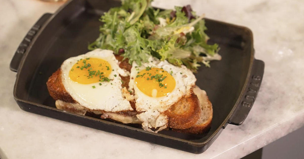 New England Living: Cooking up a Croque Madame