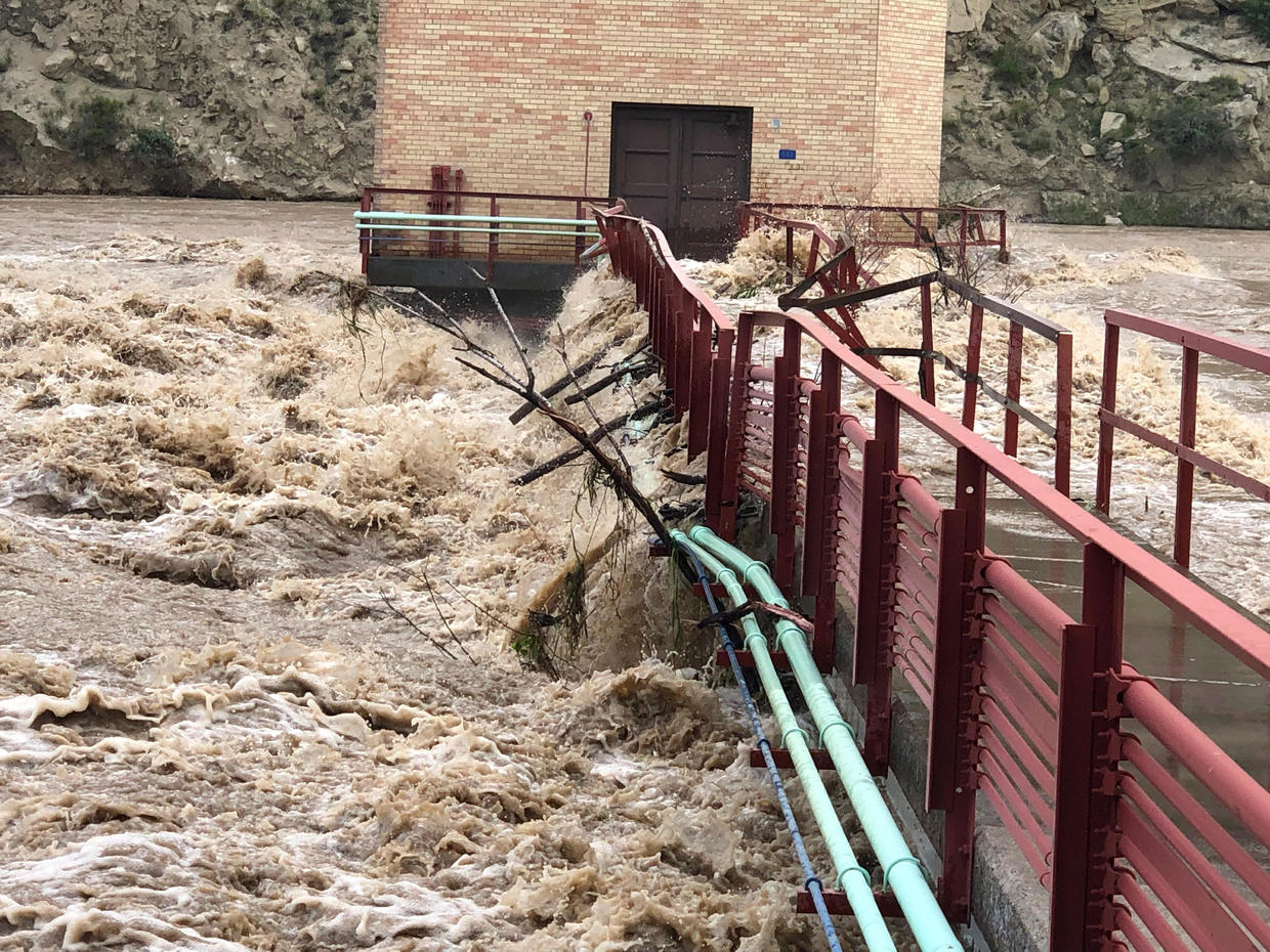 Yellowstone flooding threatens water supply in Montana's largest city