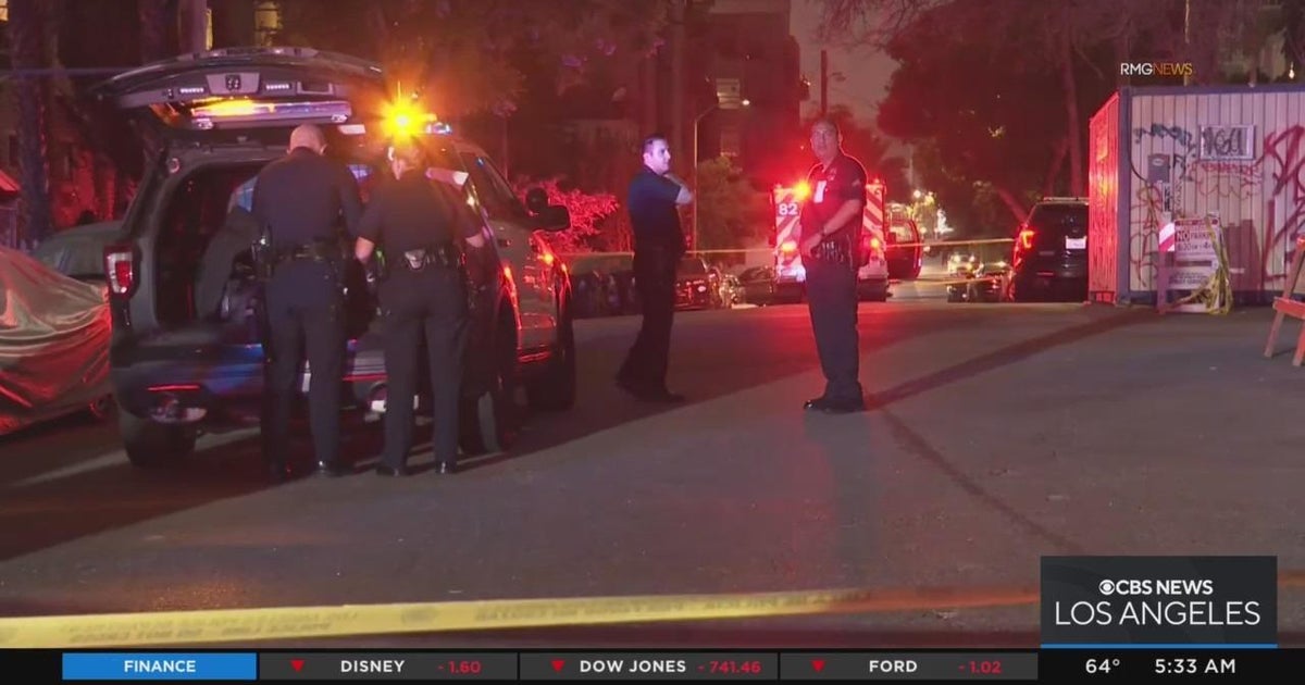 Two dead after shooting in Hollywood; Suspect at large - CBS Los Angeles