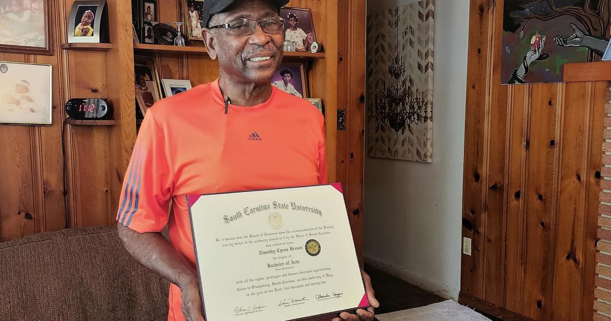 Vietnam War Veteran Timothy Brown Graduates from South Carolina State University at 77