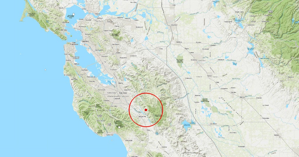 Small earthquake strikes near Hill CBS San Francisco