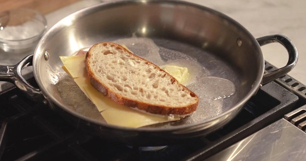 New England Living: Cooking up a Croque Madame - CBS Boston